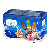 Curve Glass Freezers